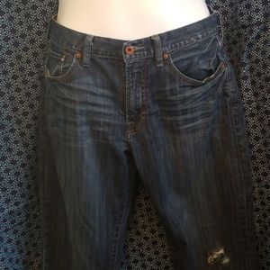 Mens vintage straight lucky brand Jean size 33×32